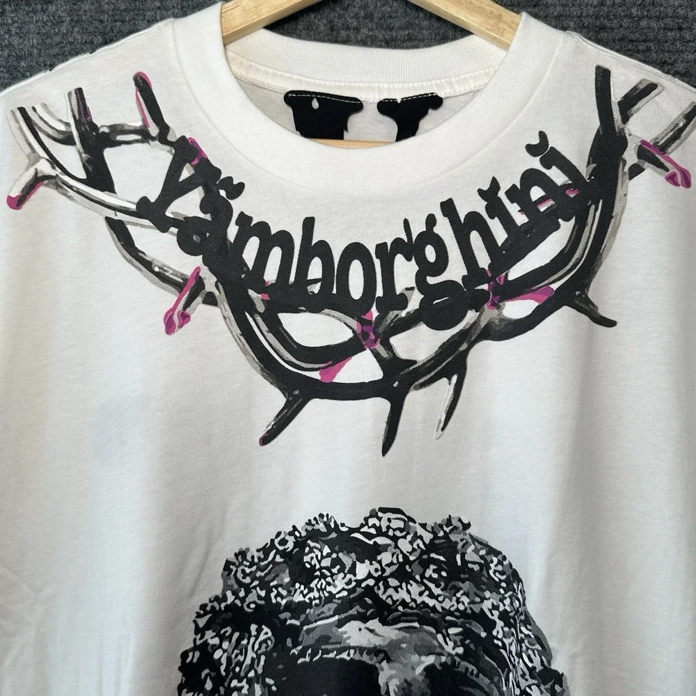 VLONE Mens Small ASAP Yamborghini Yams Day Jesus‎ Piece T-Shirt RARE